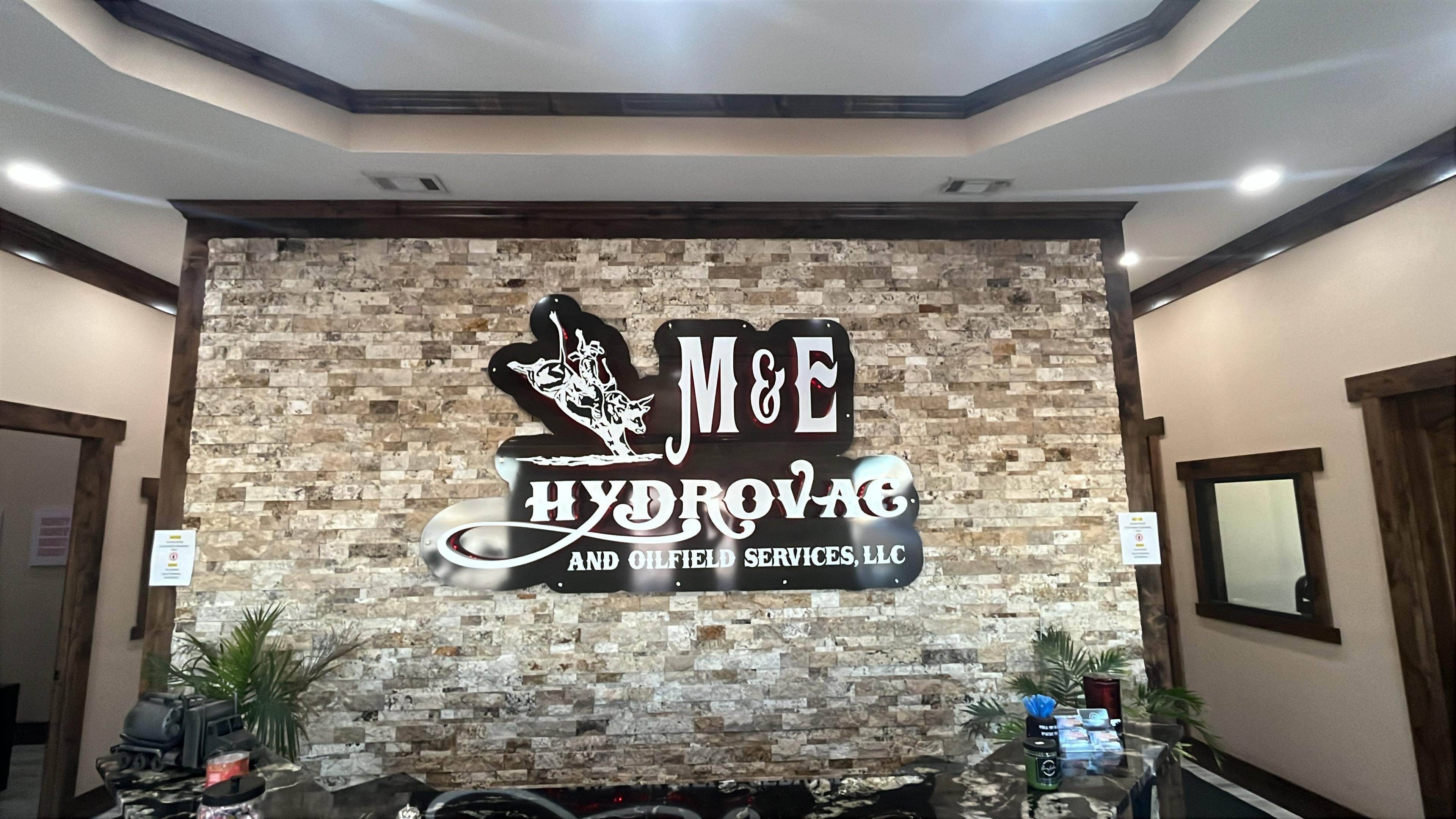 M&E Hydrovac field operations